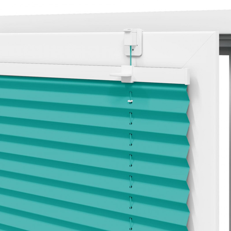Roleta plisowana Zielony Benzyna 100x150 cm Szerokość tkaniny
