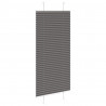 Roleta plisowana czarna 55x150 cm Szerokość tkaniny 54,4cm