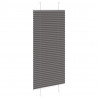 Roleta plisowana czarna 60x150 cm Szerokość tkaniny 59,4cm