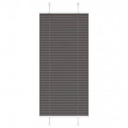 Roleta plisowana czarna 65x150 cm Szerokość tkaniny 64,4cm