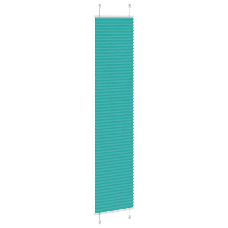 Roleta plisowana Zielony Benzyna 40x200 cm Szerokość tkaniny