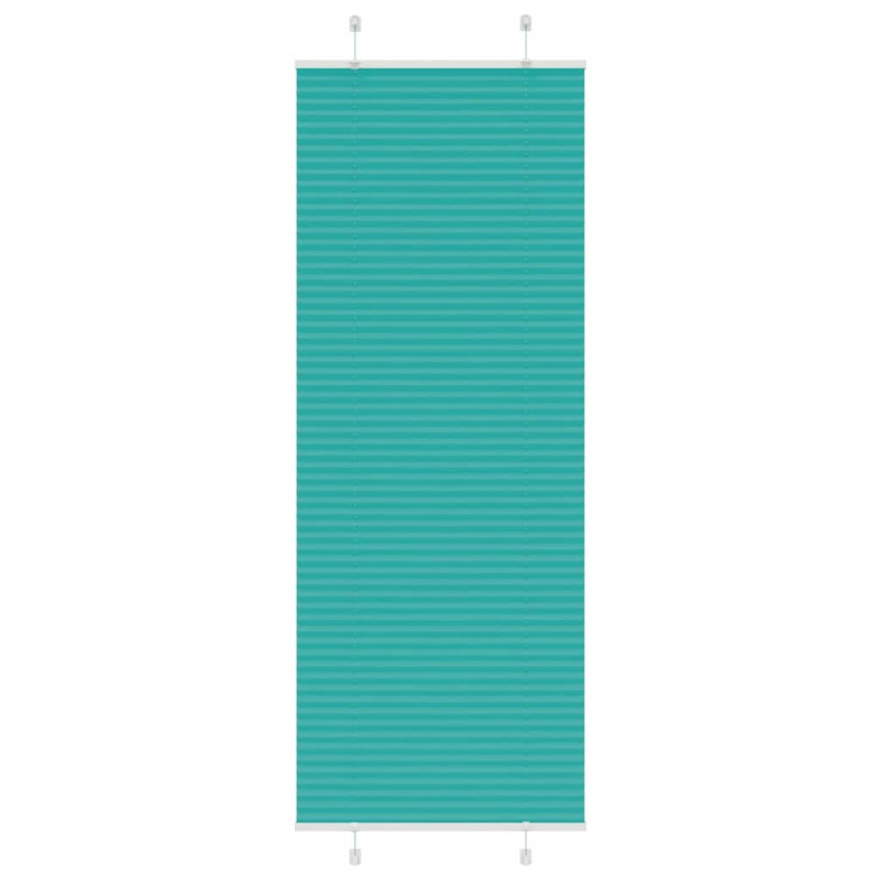 Roleta plisowana Zielony Benzyna 70x200 cm Szerokość tkaniny