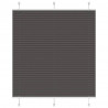 Roleta plisowana czarna 115x150 cm Szerokość tkaniny 114,4 cm