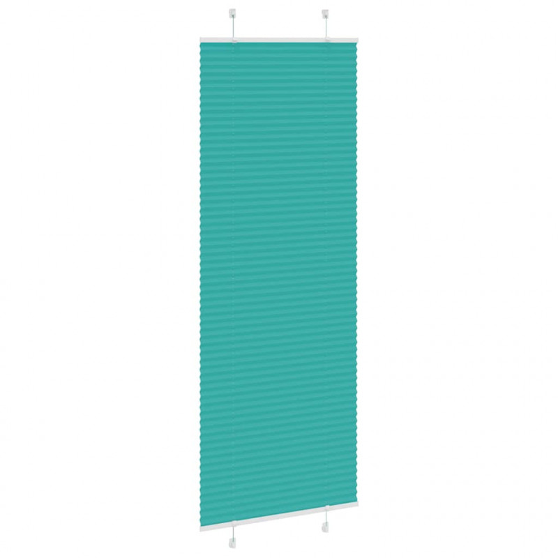 Roleta plisowana Zielony Benzyna 70x200 cm Szerokość tkaniny