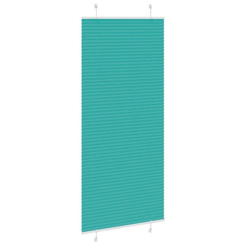 Roleta plisowana Zielony Benzyna 90x200 cm Szerokość tkaniny