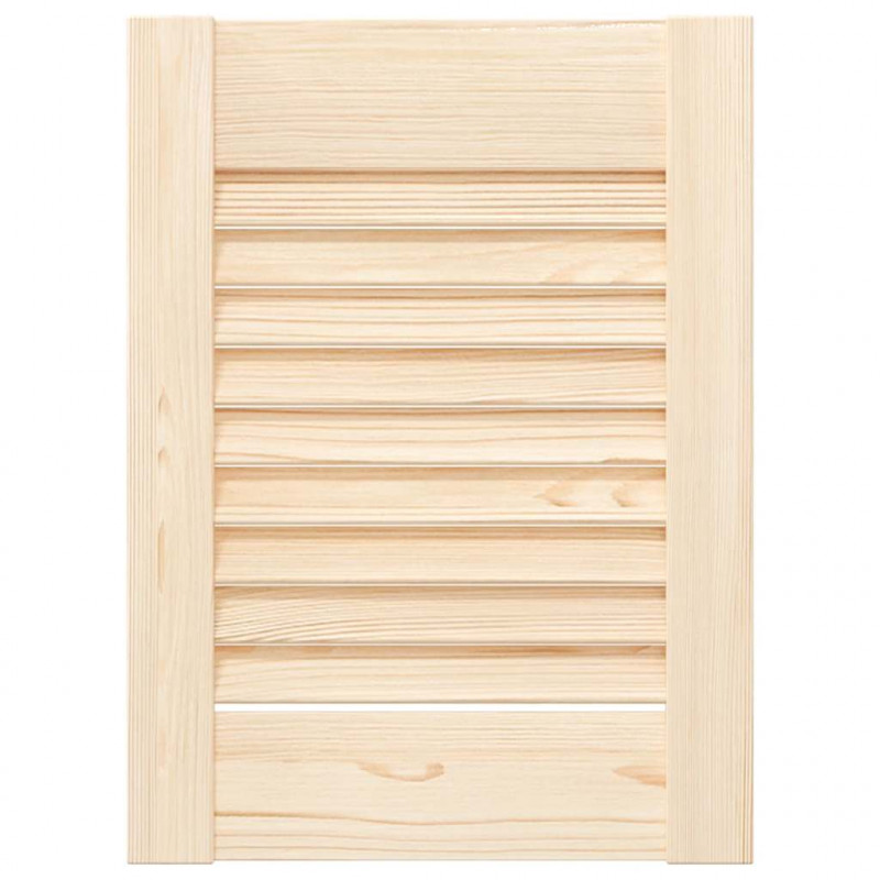 Drzwi szafkowe z żaluzją 39,5x29,5 cm lite drewno sosnowe