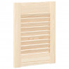 Drzwi do szafek żaluzjowe 2szt. 39,5x29,5cm lite drewno sosnowe