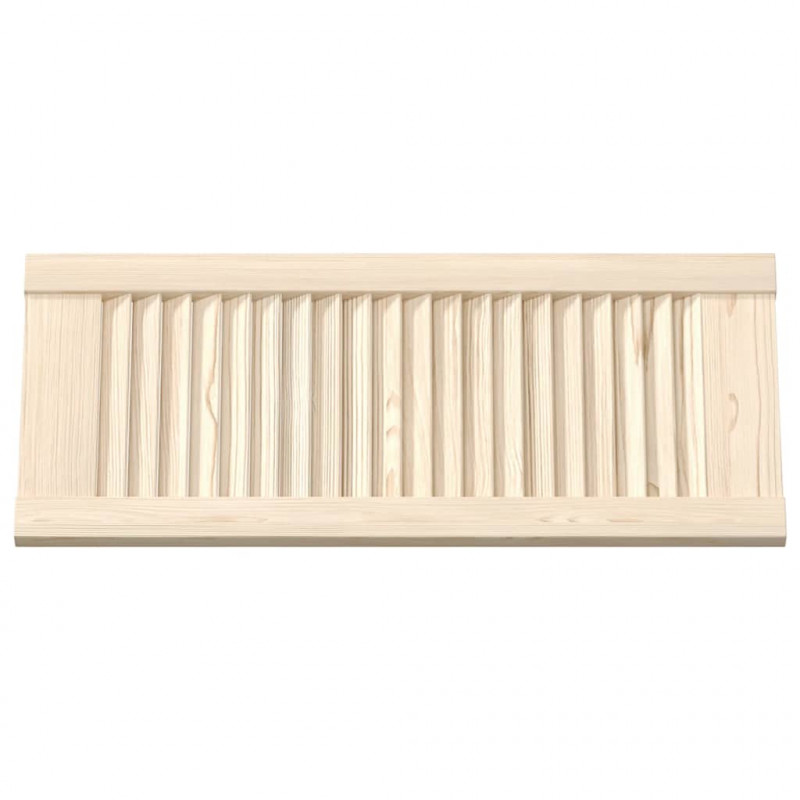 Drzwi szafkowe z żaluzją 69x29,5 cm lite drewno sosnowe