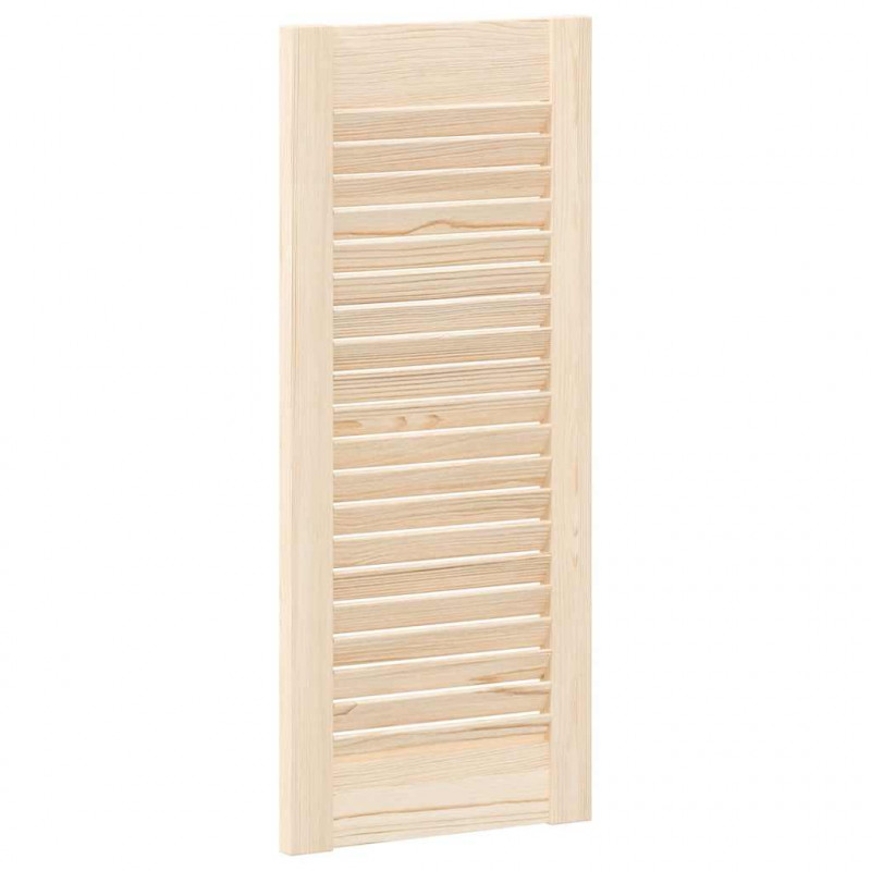 Drzwi szafkowe z żaluzją 69x29,5 cm lite drewno sosnowe