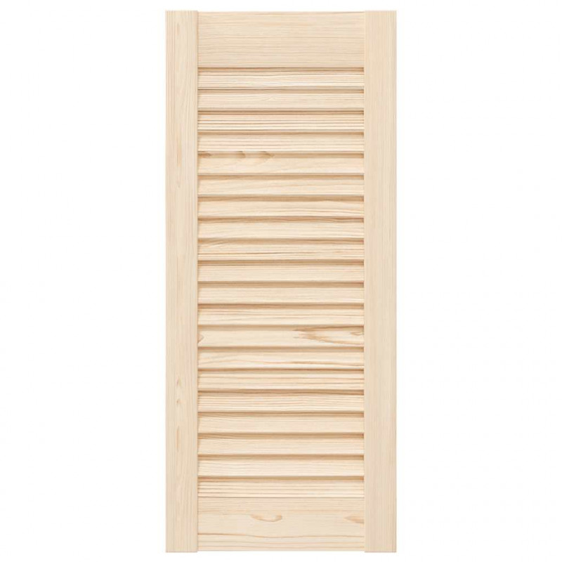 Drzwi do szafek żaluzjowe 4 szt. 69x29,5 cm lite drewno sosnowe