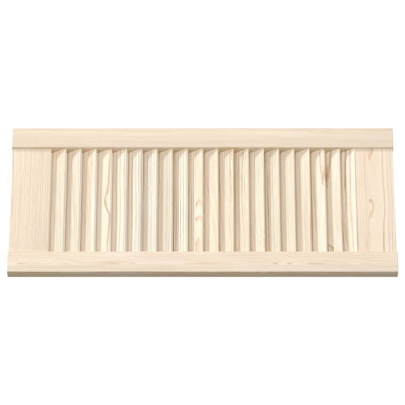 Drzwi do szafek żaluzjowe 4 szt. 69x29,5 cm lite drewno sosnowe