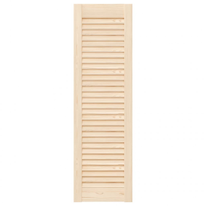 Drzwi szafkowe z żaluzją 99x29,5 cm lite drewno sosnowe