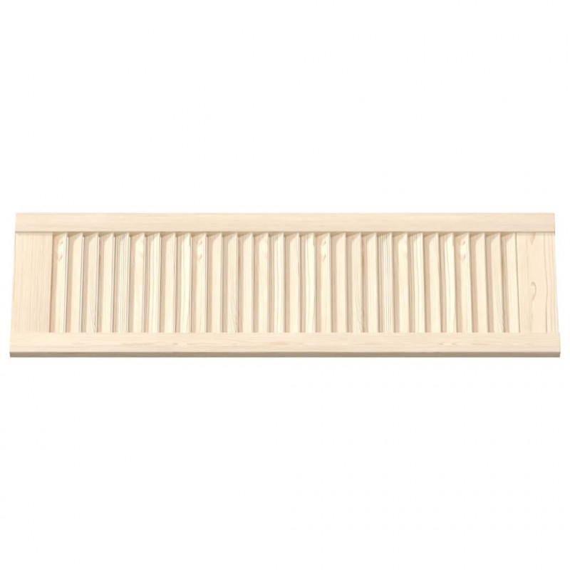 Drzwi szafkowe z żaluzją 99x29,5 cm lite drewno sosnowe