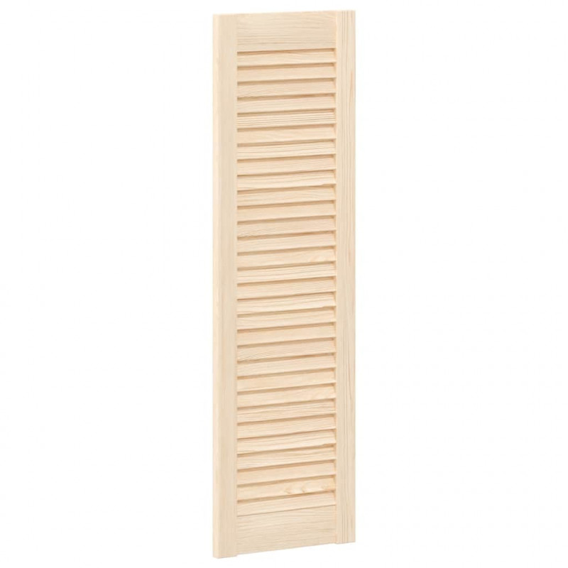 Drzwi do szafek żaluzjowe 2 szt. 99x29,5 cm lite drewno sosnowe