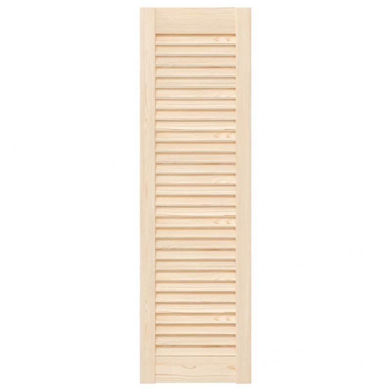 Drzwi do szafek żaluzjowe 2 szt. 99x29,5 cm lite drewno sosnowe