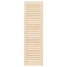 Drzwi do szafek żaluzjowe 2 szt. 99x29,5 cm lite drewno sosnowe