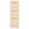 Drzwi do szafek żaluzjowe 4 szt. 99x29,5 cm lite drewno sosnowe