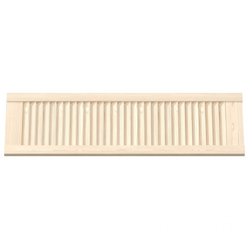 Drzwi do szafek żaluzjowe 4 szt. 99x29,5 cm lite drewno sosnowe