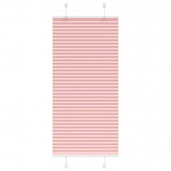 Roleta plisowana różowa 60x100 cm Szerokość tkaniny 59,4cm