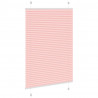 Roleta plisowana różowa 95x100 cm Szerokość tkaniny 94,4 cm