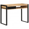 Biurko 100x50x75 cm lite drewno surowe mango