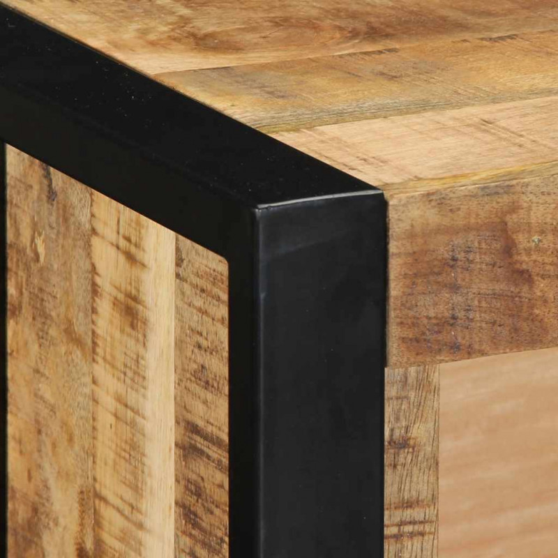 Szafka RTV 80x30x25 cm lite drewno surowe mango