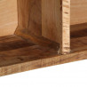 Szafka RTV 80x30x25 cm lite drewno surowe mango