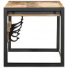 Wieszak na ubrania 80x35x35 cm lite drewno surowe mango