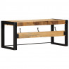 Wieszak na ubrania 80x35x35 cm lite drewno surowe mango
