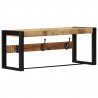 Wieszak na ubrania 80x35x35 cm lite drewno surowe mango