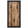 Wieszak na ubrania 40x2x80 cm lite drewno surowe mango