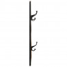 Wieszak na ubrania 40x2x80 cm lite drewno surowe mango
