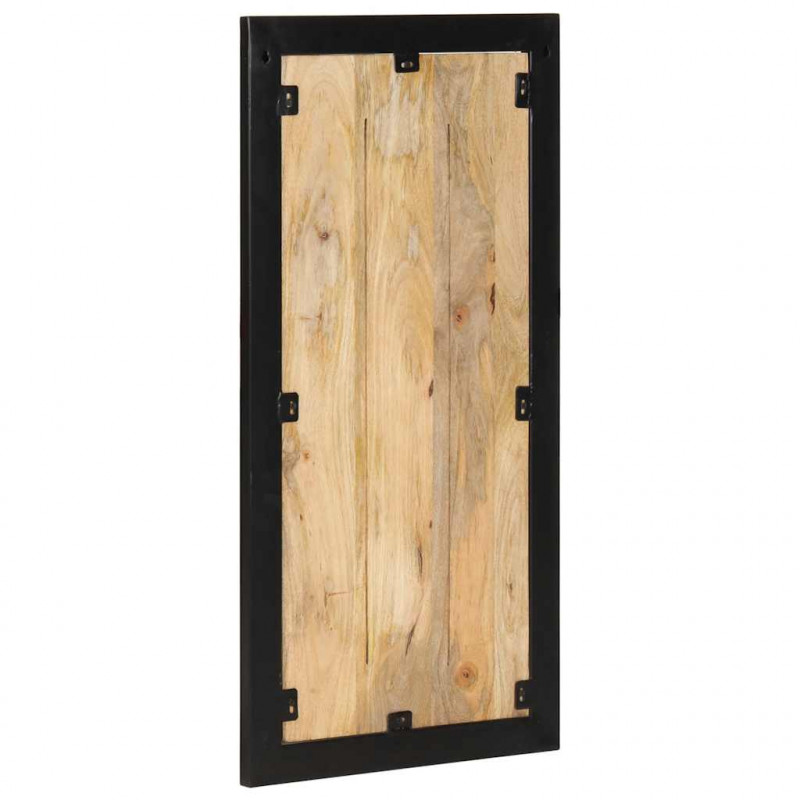 Wieszak na ubrania 40x2x80 cm lite drewno surowe mango