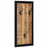 Wieszak na ubrania 40x2x80 cm lite drewno surowe mango