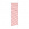 Roleta plisowana różowa 50x150 cm Szerokość tkaniny 49,4cm