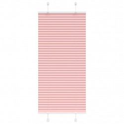 Roleta plisowana różowa 65x150 cm Szerokość tkaniny 64,4cm