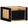 Szafka nocna 40x35x25 cm lite drewno surowe mango