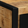 Szafki nocne 2 szt. 40x35x25 cm Drewno lite surowe Mango