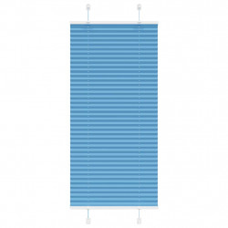 Roleta plisowana niebieska 60x150 cm Szerokość tkaniny 59,4 cm