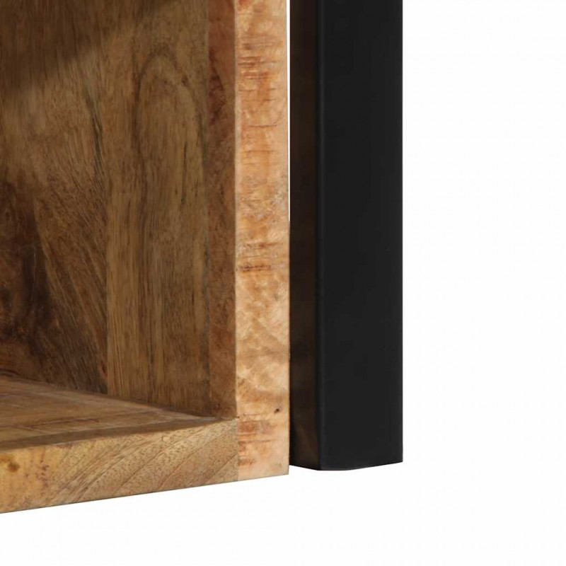 Szafka nocna 40x35x40 cm lite drewno surowe mango