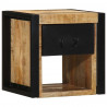 Szafki nocne 2 szt. 40x35x40 cm Drewno lite surowe Mango