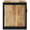 Szafki nocne 2 szt. 40x35x40 cm Drewno lite surowe Mango