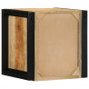 Szafka nocna 40x35x25 cm lite drewno surowe mango