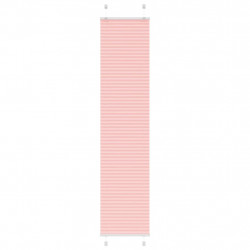 Roleta plisowana różowa 50x200 cm Szerokość tkaniny 49,4cm