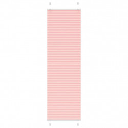 Roleta plisowana różowa 60x200 cm Szerokość tkaniny 59,4cm