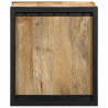Szafka nocna 40x35x40 cm lite drewno surowe mango