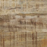 Toaletka z półką Brązowy 100 x 50 x 75 cm Lite drewno mango