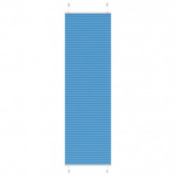 Roleta plisowana niebieska 55x200 cm Szerokość tkaniny 54,4 cm