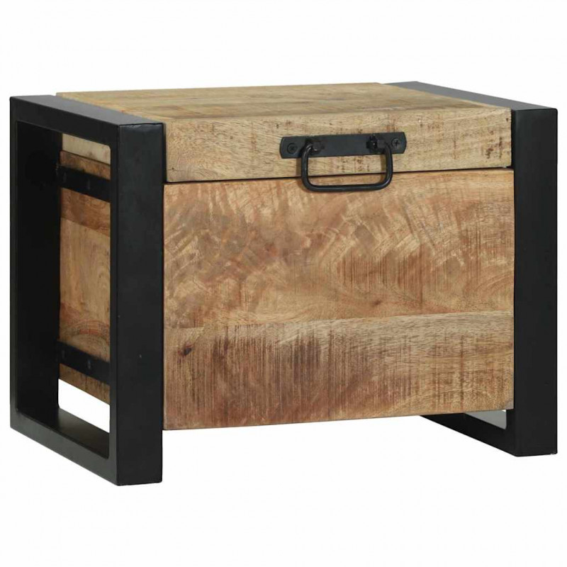 Skrzynie do przechowywania 40 x 30 x 30 cm Lite drewno mango