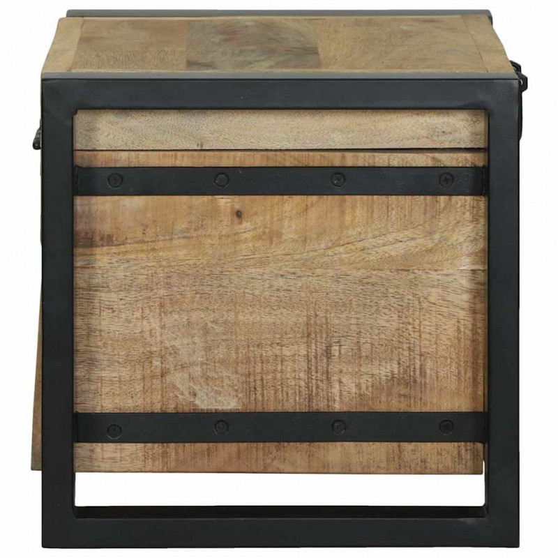 Skrzynie do przechowywania 40 x 30 x 30 cm Lite drewno mango